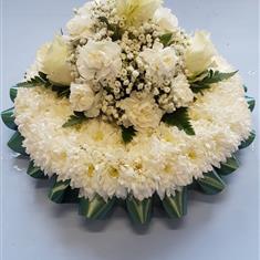 Posy Pad In Green And White