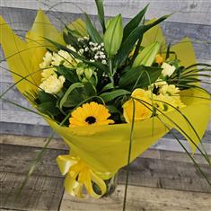 Sunshine Glass Vase