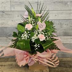 Pink Heart Lily Box